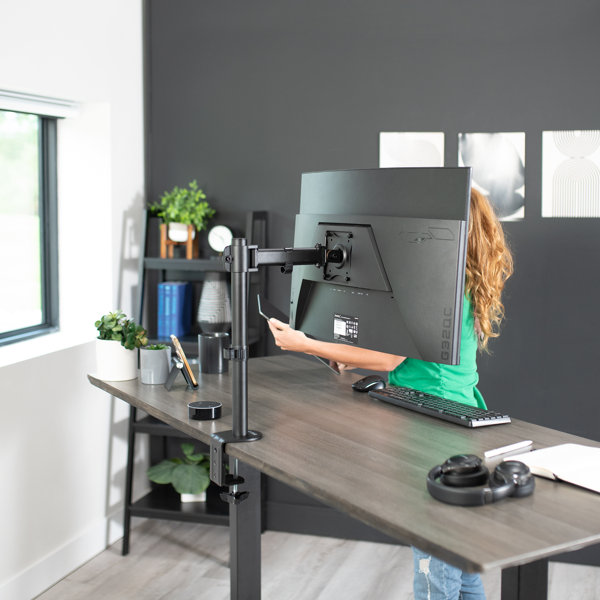 VIvo Single Monitor Desk Mount Wayfair
